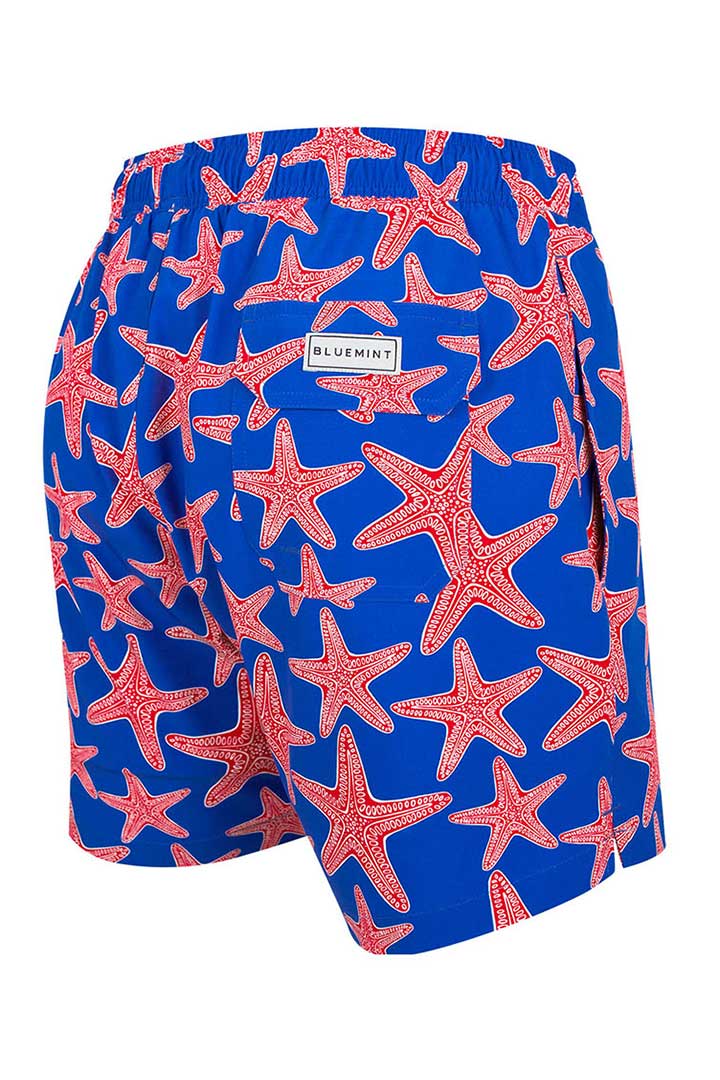 Picture of Arthus Strech Swim Short-Deep Blue Star