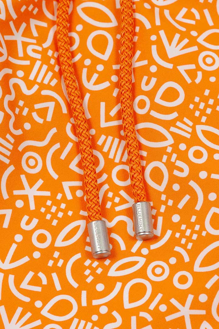 Picture of Logan Swim Short-Orange Outline