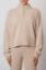 Picture of Quarter Zip Plush Sweater - Truffle