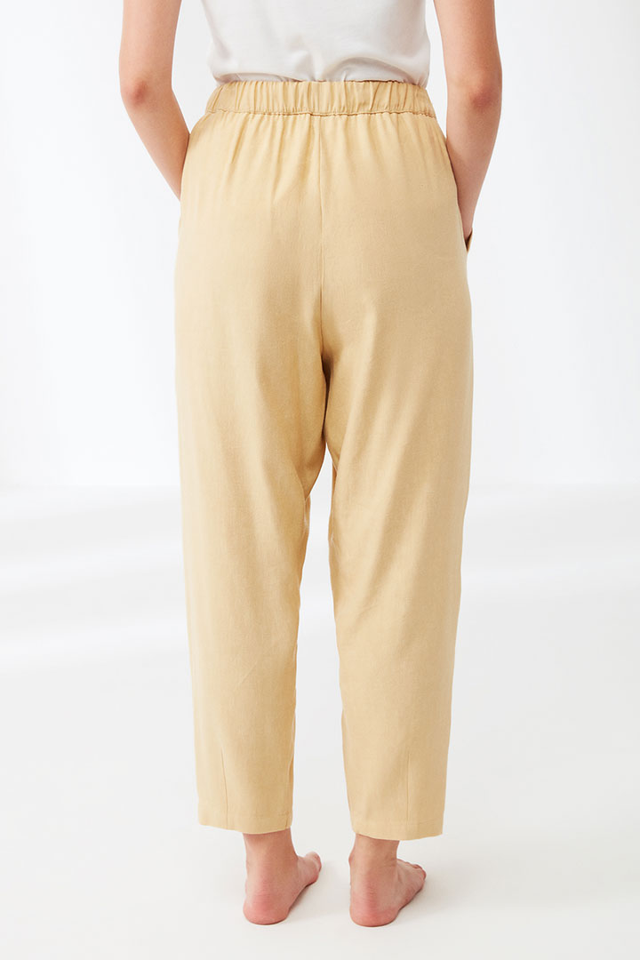 Picture of Comfortlux Soft Trousers-Yellow Sand