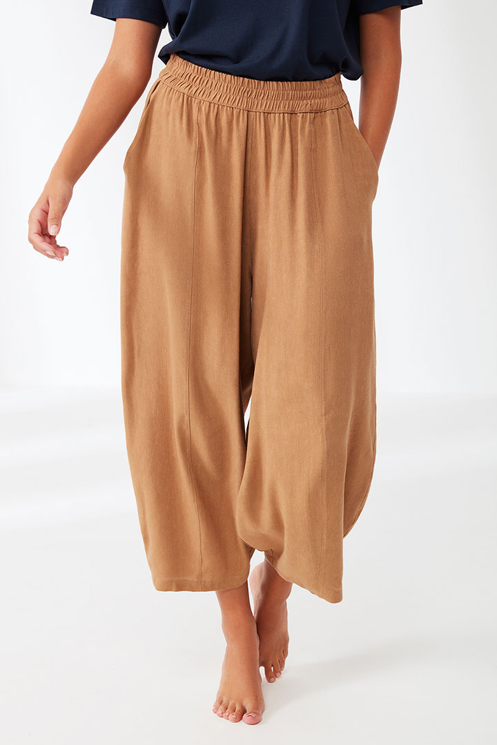 Picture of Comfortlux Baggy Pants-Tan