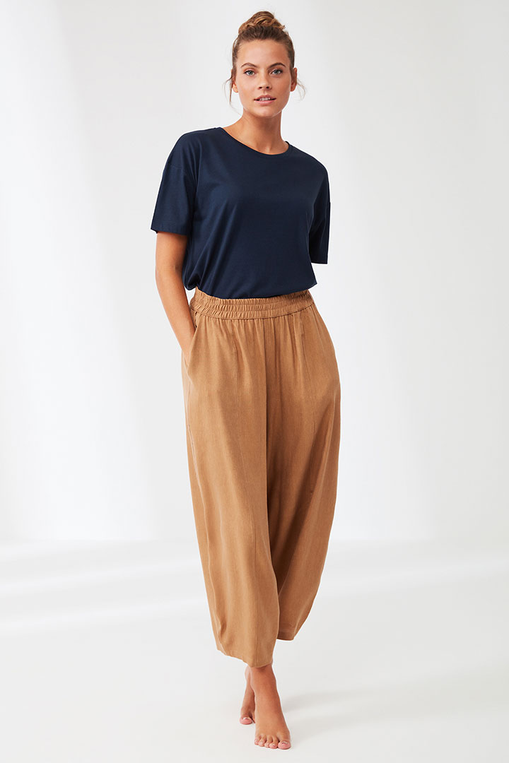 Picture of Comfortlux Baggy Pants-Tan