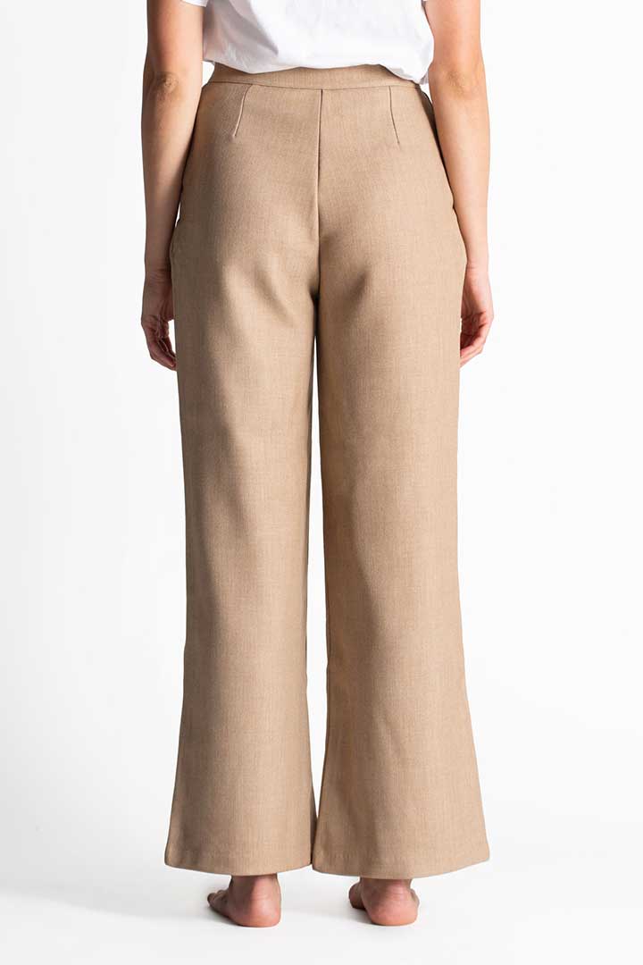 Picture of Avery Wide Leg Pants - Camel