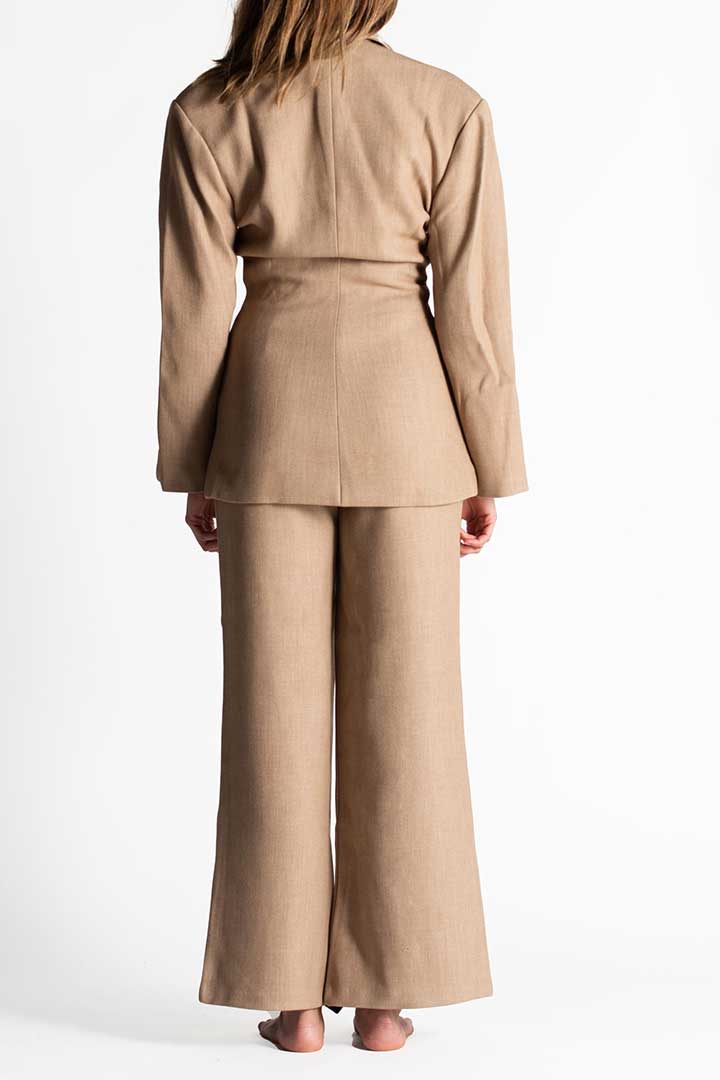 Picture of Avery Wide Leg Pants - Camel