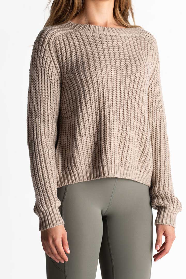 Picture of Joanna Open Back Sweater - Beige