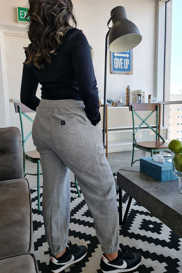 Picture of Waffle Jogger-Grey